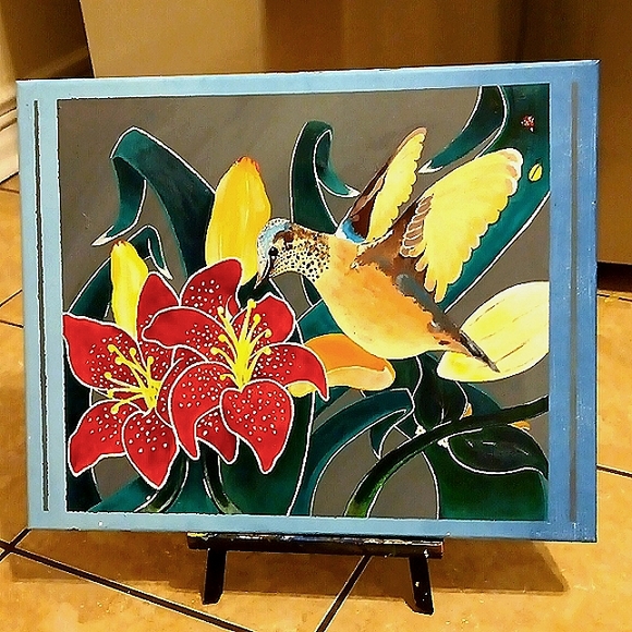 Hummingbird in nature